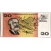 AUSTRALIA 1968 . TWENTY 20 DOLLARS BANKNOTE . PHILLIPS/RANDALL . STAR NOTE